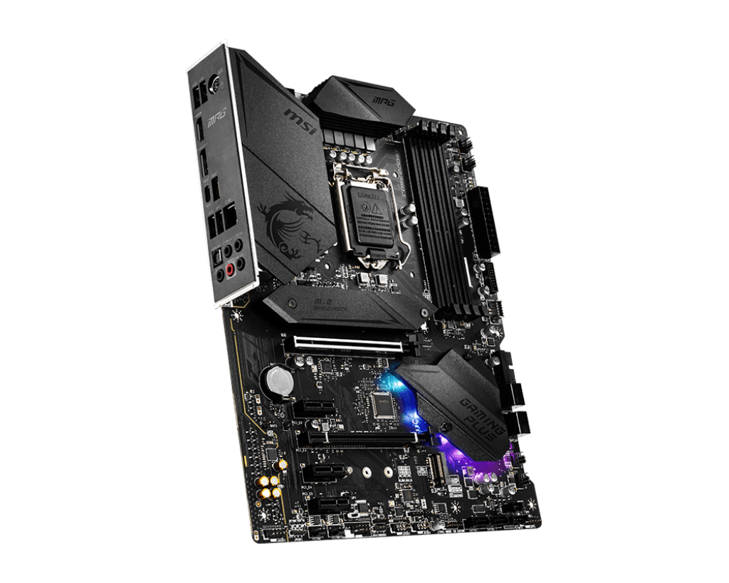 Tax-free MSI MPG Z490 GAMING PLUS Motherboard ATX LGA1200 Supports