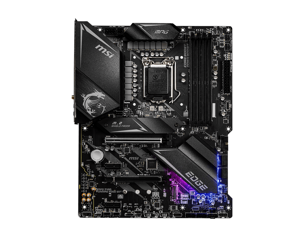 Gaming Plus Msi Mpg Z490 Gaming Edge Ac MSI MPG Z490 GAMING EDGE