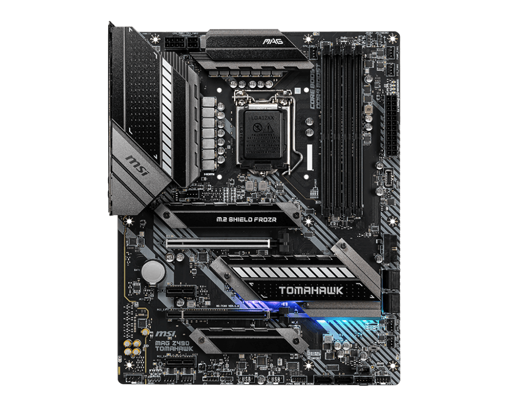 Tax-free MSI MAG Z490 TOMAHAWK motherboard ATX LGA1200 Supports
