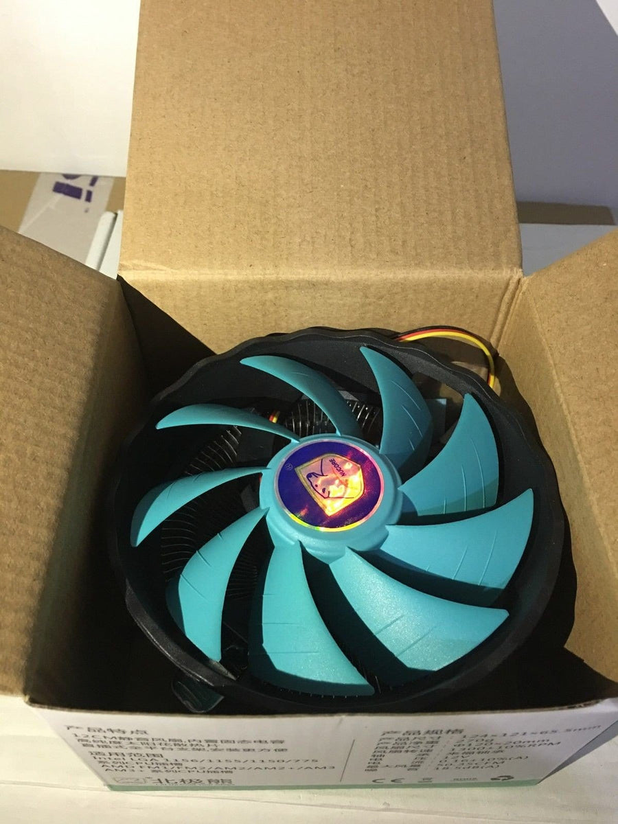 Nucore CPU Heat Sink and Cooling Fan Intel Socket 2011/1155/1156/1150/ SPCP Computer