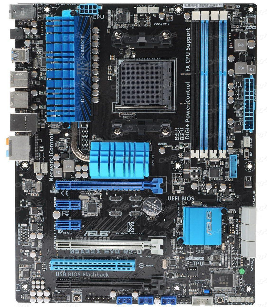 Tax-free ASUS M5A99X EVO Motherboard AM3+ AMD 990X sata 6Gb/s