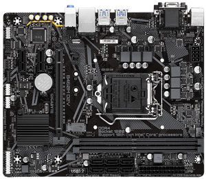 New arrival Gigabyte GA-B460M-D2V Motherboard 1200 Supports 10th Gen Intel DDR4 M.2 USB 3.2