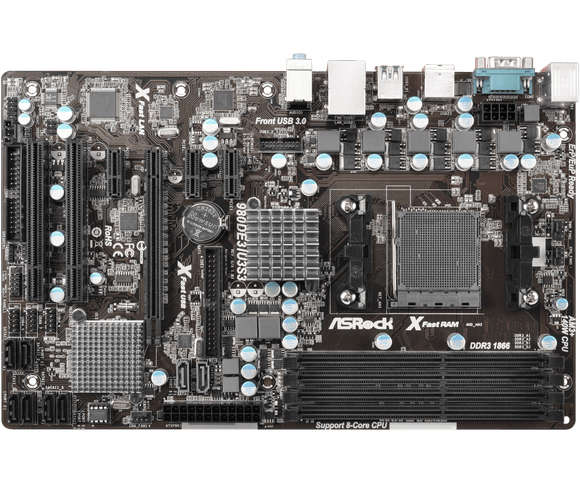 ASRock 980DE3/U3S3 AMD RX881 AM3+ DDR3 ATX Desktop Motherboard usb3.0