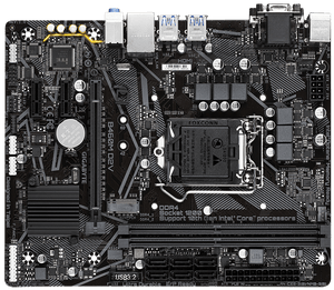 Gigabyte GA-B460M-D2V Motherboard 1200 Supports 10th Gen Intel DDR4 M.2 USB 3.2