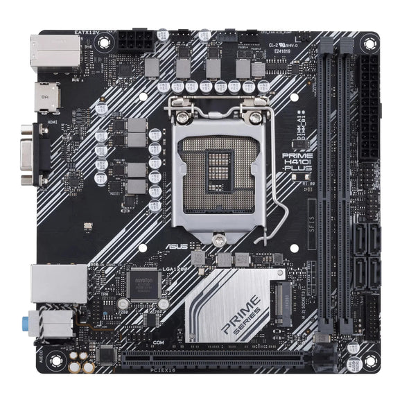 Tax-free ASUS PRIME H410I-PLUS Motherboard 1200 Supports 10th Gen 1 x M.2 2260/2280 17cm x 17cm Mini ITX