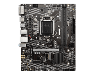 MSI H410M-A PRO H410 motherboard LGA 1200 micro ATX HDMI dvi ddr4 M.2 usb 3.2