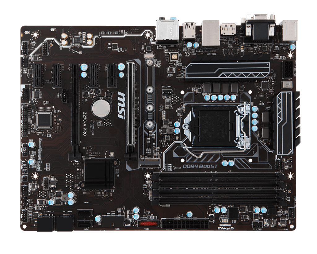 B250 MSI Motherboard B250M-MORTAR LGA1151 Intel ddr4 Usb3.0 dvi hdmi M –  SPCP Computer accessories supplier