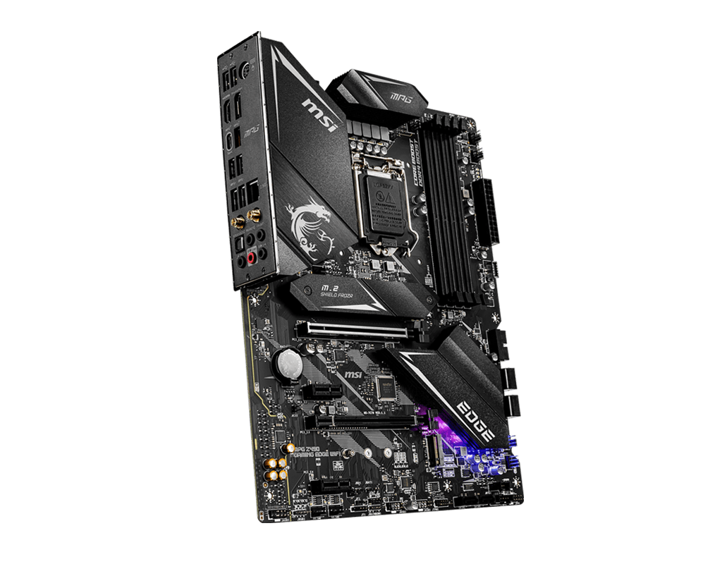 MSI MPG Z490 GAMING EDGE WIFI マザーボード ATX LGA1200 第10世代