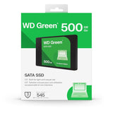 Tax-free Brand new box Western Digital WD Green SATA 500GB, Up to 545MB/s, 2.5 Inch/7 500gb SSD WDS500G5G0A