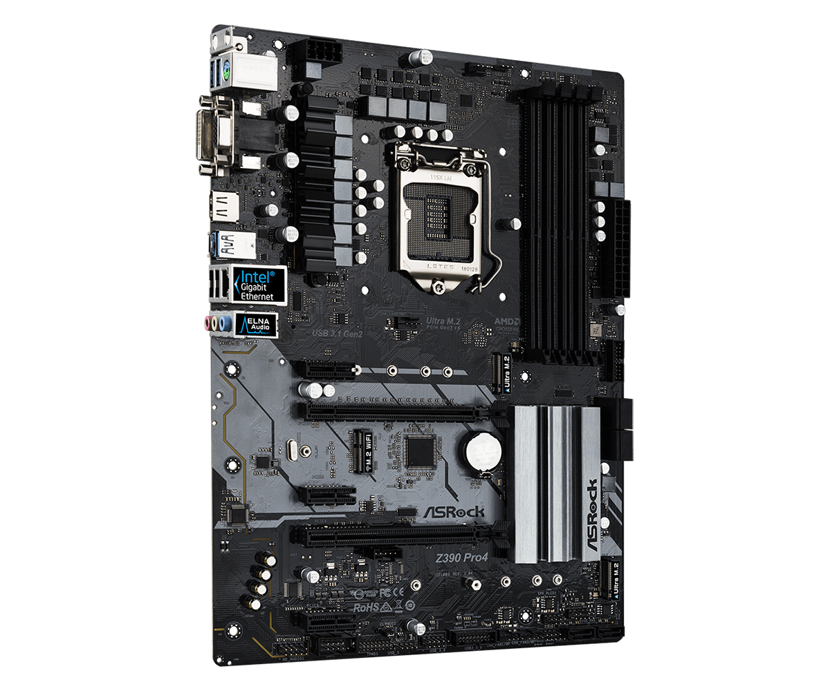 ASRock Z390 Pro4 マザーボード CPU.メモリー32G.HDD Tax-free ASRock Z390 Pro4 LGA 1151 Z390 HDMI USB 3.1 2 Ultra M.2
