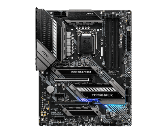 Tax-free MSI MAG Z490 TOMAHAWK motherboard ATX  LGA1200 Supports 10th 11th CPU USB 3.2 Gen2 Type C M.2 HDMI