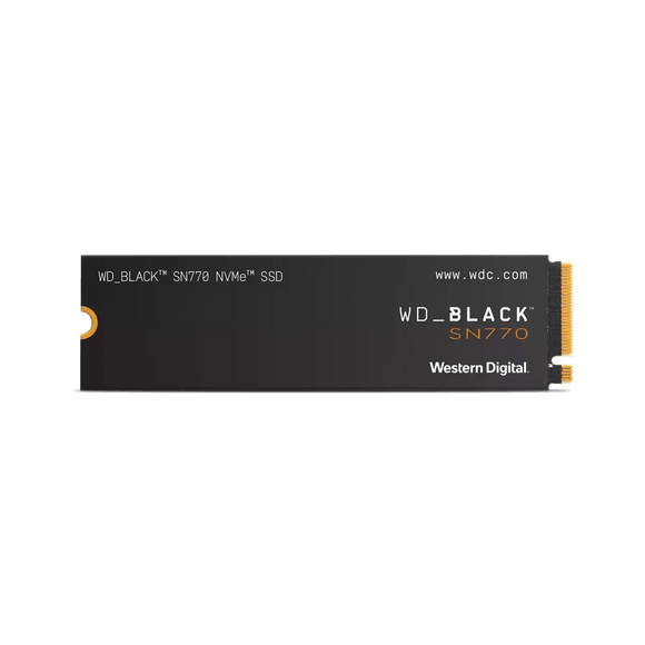 Tax-free Brand new box WD_BLACK SN770 NVMe Gaming SSD - 500GB/1TB/2TB Gen4 PCIe M.2 2280