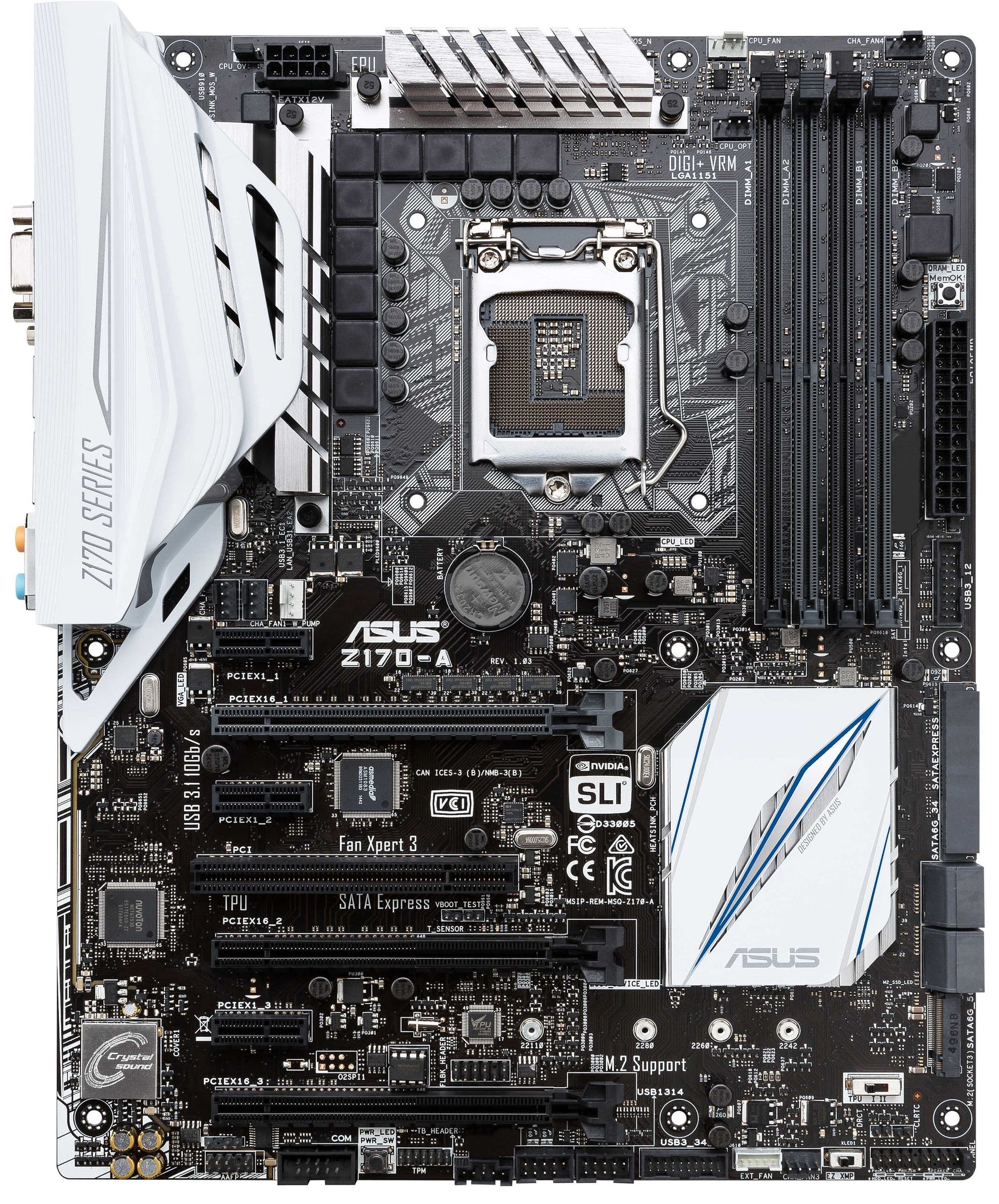 Tax-free ASUS Z170-A/AR Intel Motherboard Z170 1151 socket ATX
