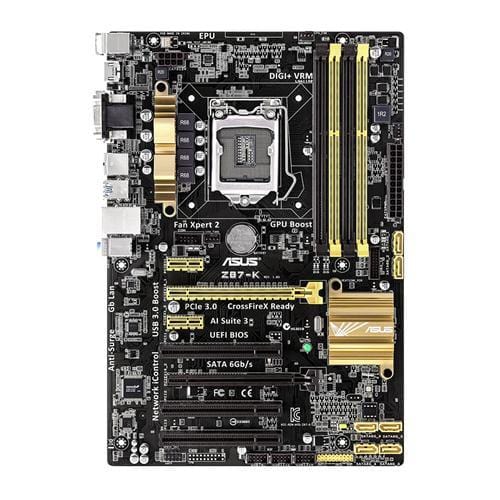 Tax-free ASUS Z87-K 1150 socket Desktop computer motherboard ddr3
