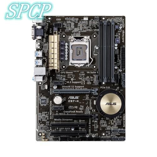 SPCP ASUS Z97-K R2.0 Z97 computer Motherboard 1150 socket DDR3 ATX usb –  SPCP Computer accessories supplier