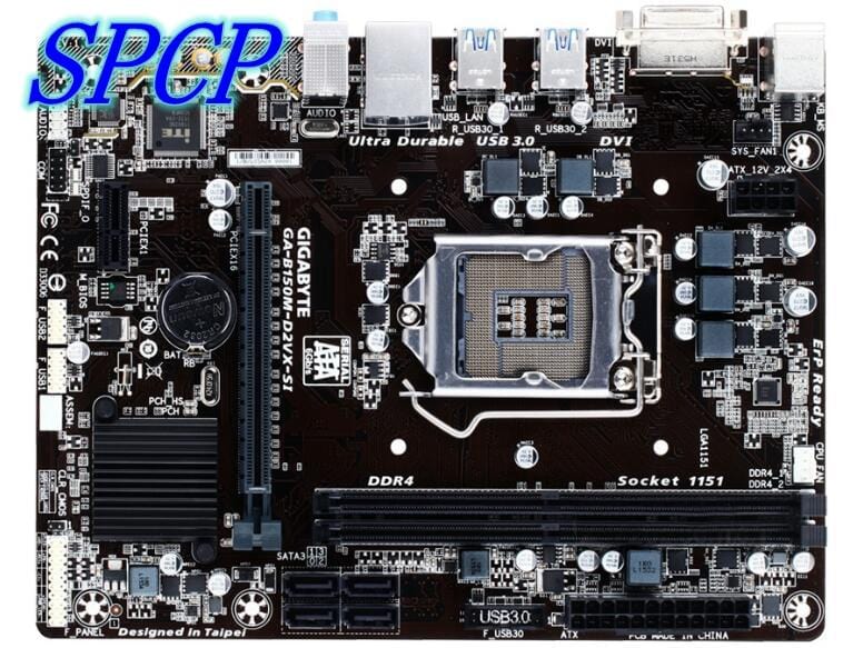 GIGABYTE B150M-D2VX-SI LGA 1151 SOCKET B150 MOTHERBOARD M-ATX DDR4