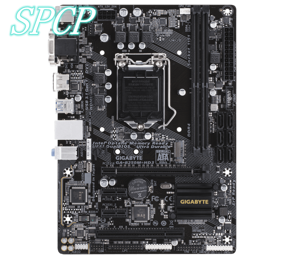 Tax-free Gigabyte Technology GA-B250M-HD3 Motherboard 1151 ddr4 M