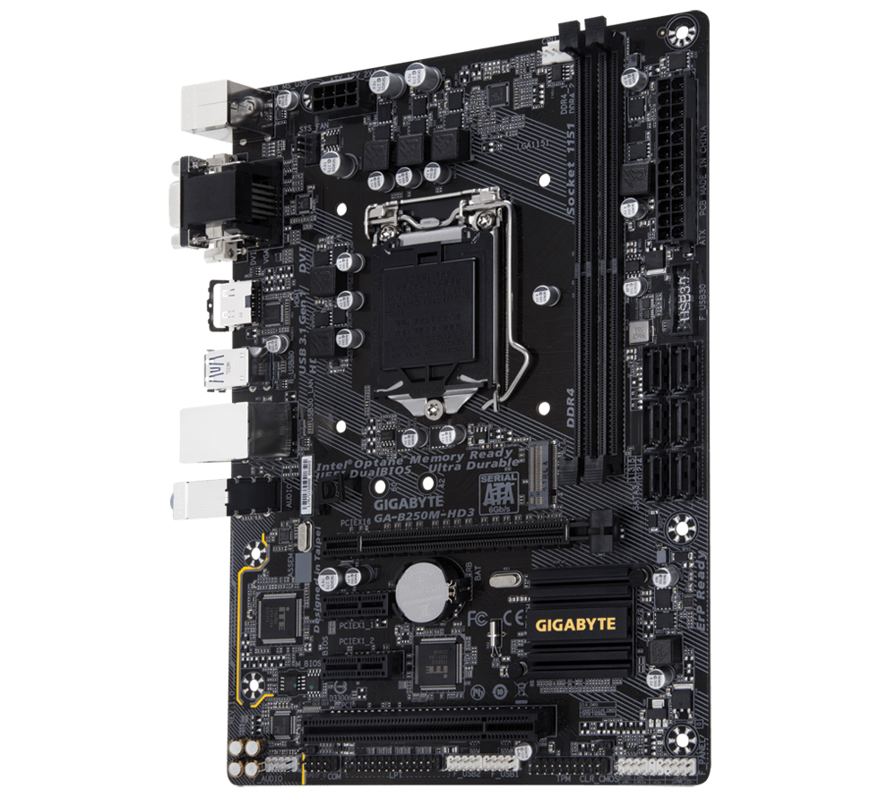 Gigabyte Technology GA-B250M-HD3 Motherboard 1151 ddr4 M-ATX B250 usb3 –  SPCP Computer accessories supplier