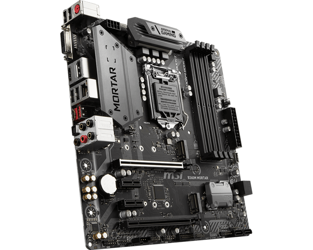 B360 MSI Motherboard B360M MORTAR LGA 1151 Intel ddr4 Usb3.0 dvi hdmi MATX Motherboard