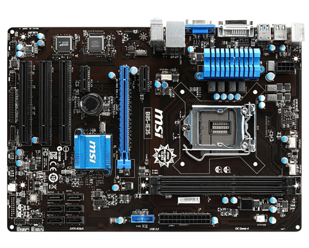 B85 MSI マザーボード B85-ie35 LGA 1150 Intel DDR3 USB3.0 DVI