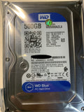 WD 500GB Blue Desktop Hard Disk Drive - 7200 RPM SATA 6 Gb/s 16MB Cache 3.5 Inch - WD5000AAKX