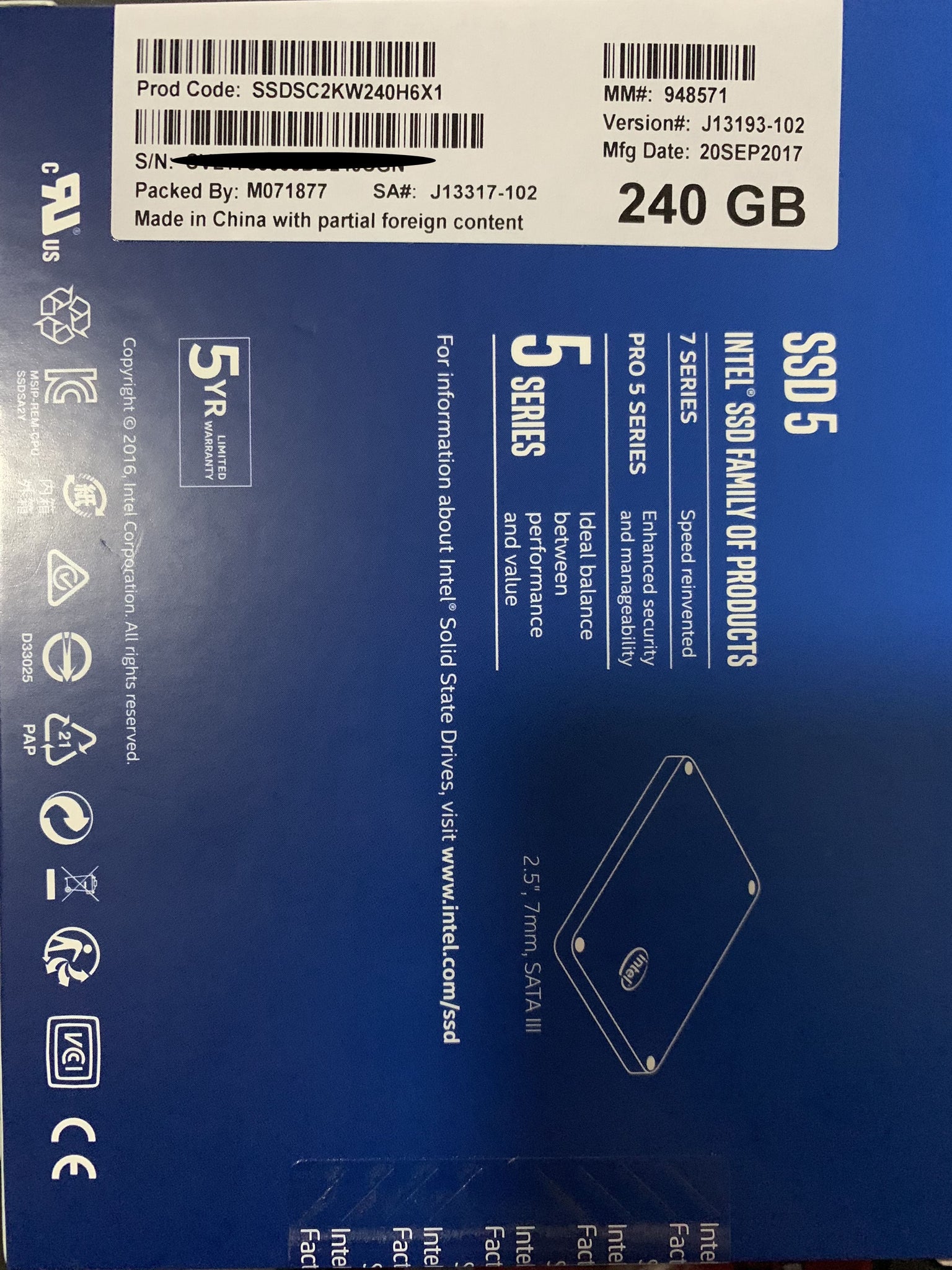 Maxsun 128GB, 2.5in SATA 6Gb/s, 16nm,TLC,7.0mm,SSD,SATA 3,Solid state –  SPCP Computer accessories supplier